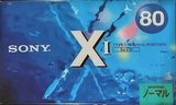 Compact Cassette Sony XI 80 "C-80X1B" Type I Normal 1994 Japan