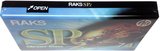 Compact Cassette RAKS SP 74 "SP 2" Type II Chrome 1996 Europe