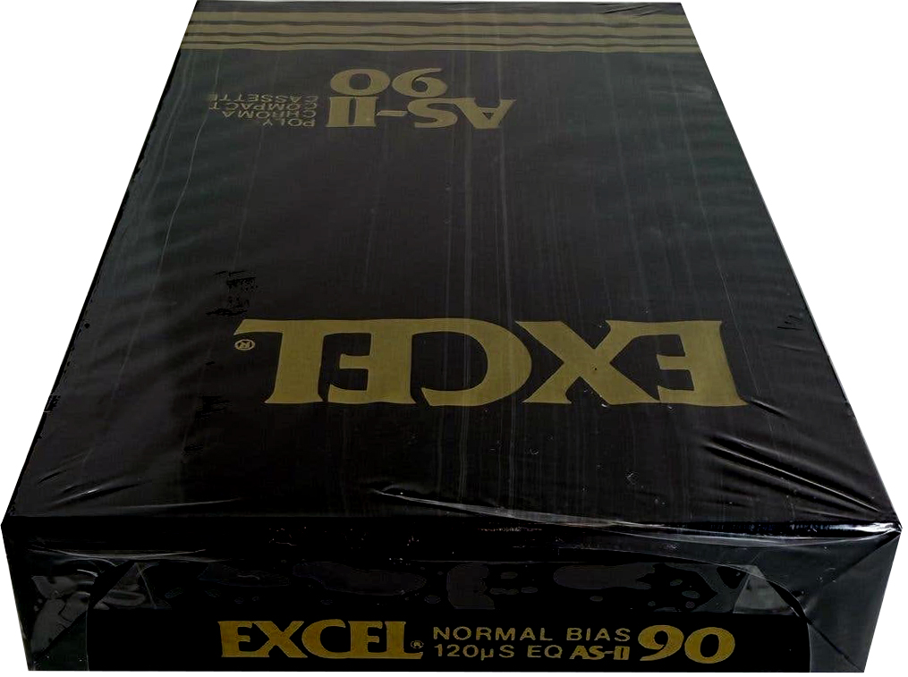 Compact Cassette Excel AS-II 90 Type II Chrome Netherlands