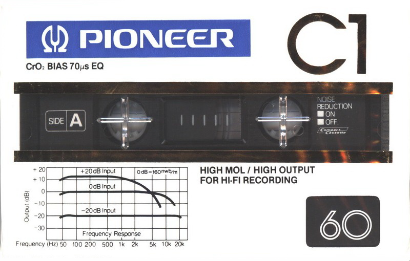 Compact Cassette:  Pioneer - C1 60