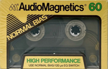 Compact Cassette Audio Magnetics High Performance 60 Type I Normal 1977 USA