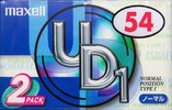 2 pack Maxell UDI / UD1 54 "UD1-54N.2P" Type I Normal 2000 Japan