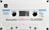 Compact Cassette Classic Acoustic 60 Type I Normal 2019 Worldwide