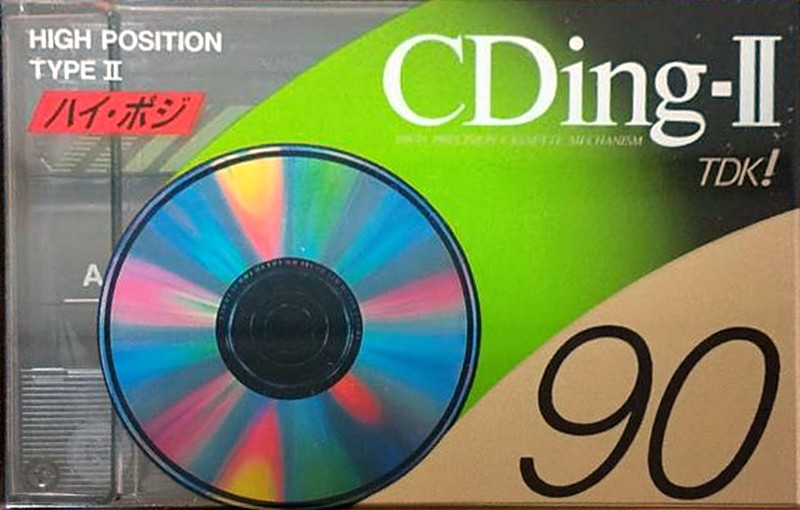 Compact Cassette: TDK  - CDing-II 90