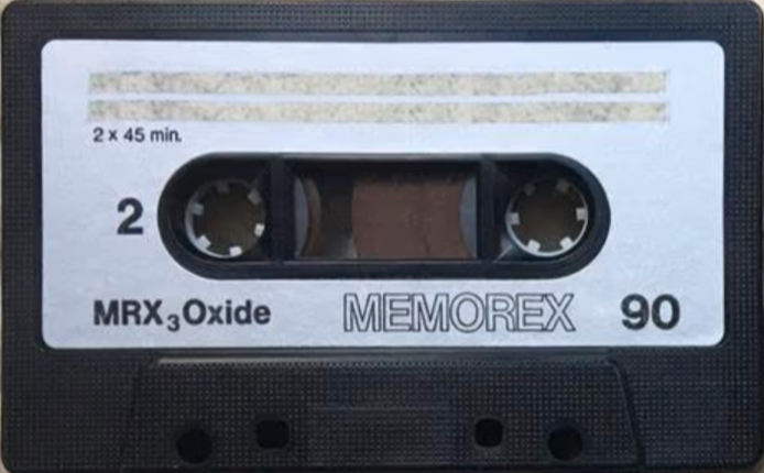 Compact Cassette: Memorex  - MRX3 Oxide 90