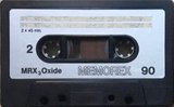 Compact Cassette Memorex MRX3 Oxide 90 Type I Normal 1978 USA