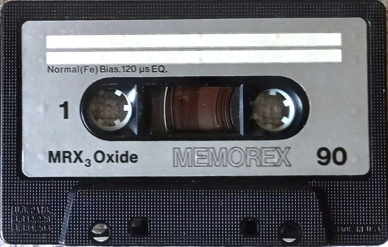 Compact Cassette: Memorex  - MRX3 Oxide 90