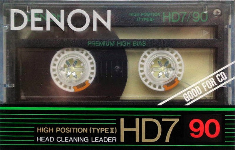 Compact Cassette:  Denon - HD7 90