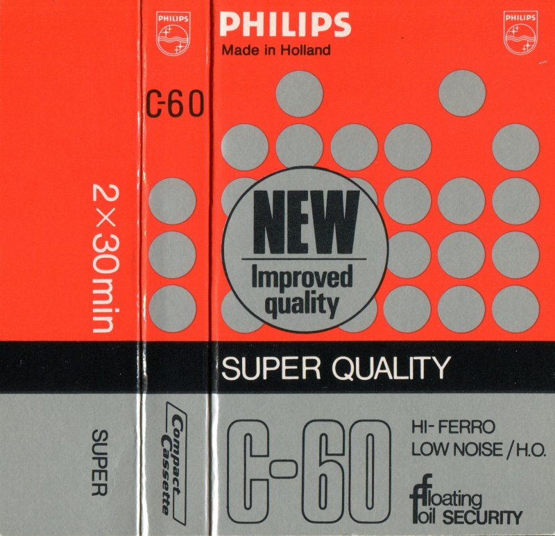 Compact Cassette: Philips  - Super Quality 60