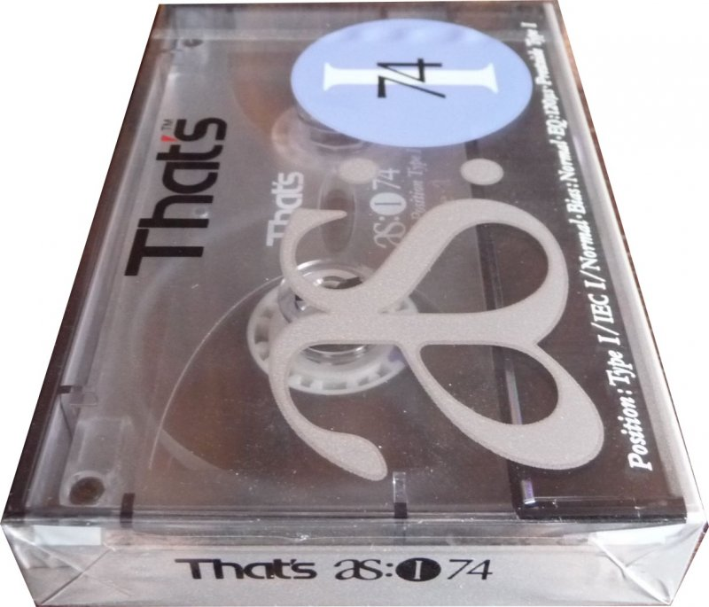Compact Cassette Thats AS I 74 Type I Normal 1990 Europe