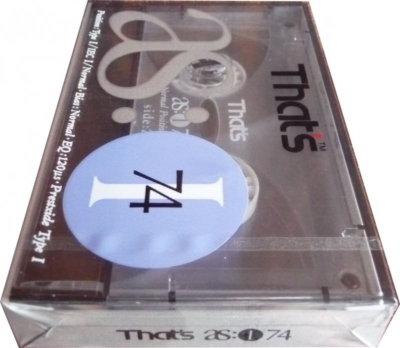 Compact Cassette: Taiyo Yuden Thats - AS-I 74