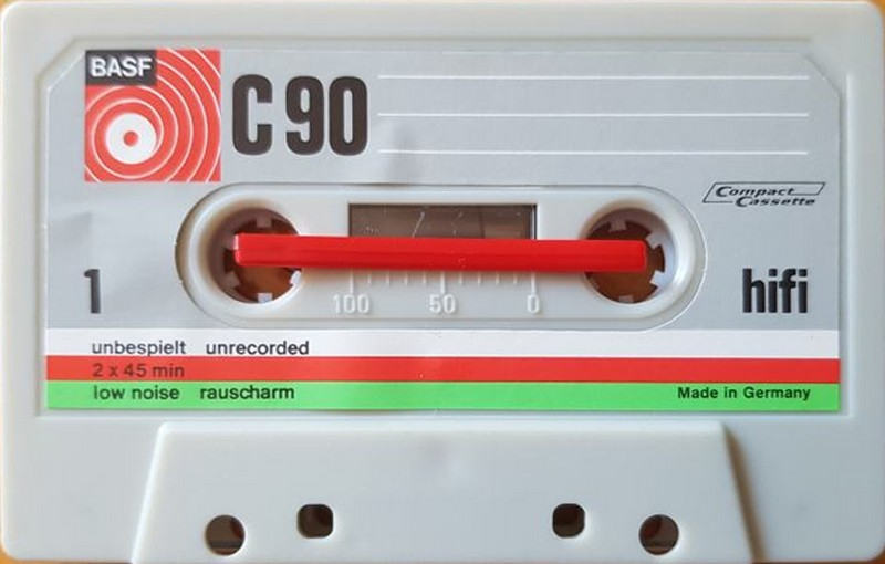 Compact Cassette: BASF  -  90