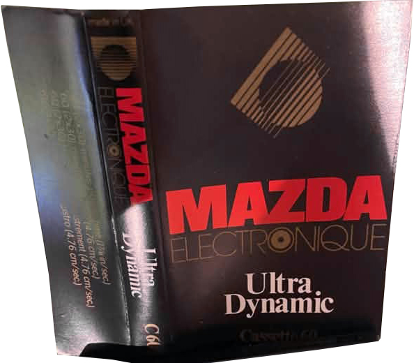 Compact Cassette MAZDA Electronique Ultra Dynamic 60 Type I Normal Europe