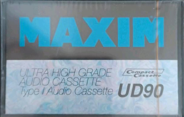 Compact Cassette: Unknown Maxim - UD 90