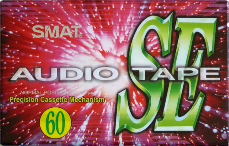 Compact Cassette Smat SE 60 "Audio tape" Type I Normal 1996 South Korea