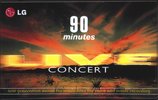 Compact Cassette LG Live Concert 90 Type I Normal 1997 Japan