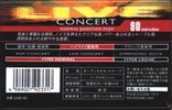 Compact Cassette LG Live Concert 90 Type I Normal 1997 Japan