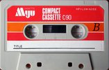 Compact Cassette Myu 90 Type I Normal 1980 Japan