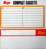 Compact Cassette Myu 90 Type I Normal 1980 Japan