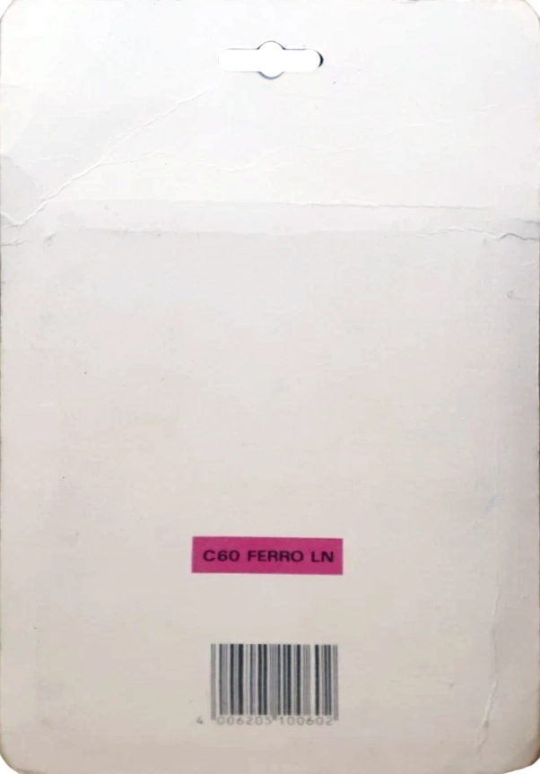 Blister Tokaido Ferro Low Noise 60 "Sound Quality" Type I Normal 1985 Europe
