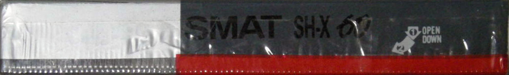 Compact Cassette Smat SH X 60 Type I Normal 1988 South Korea