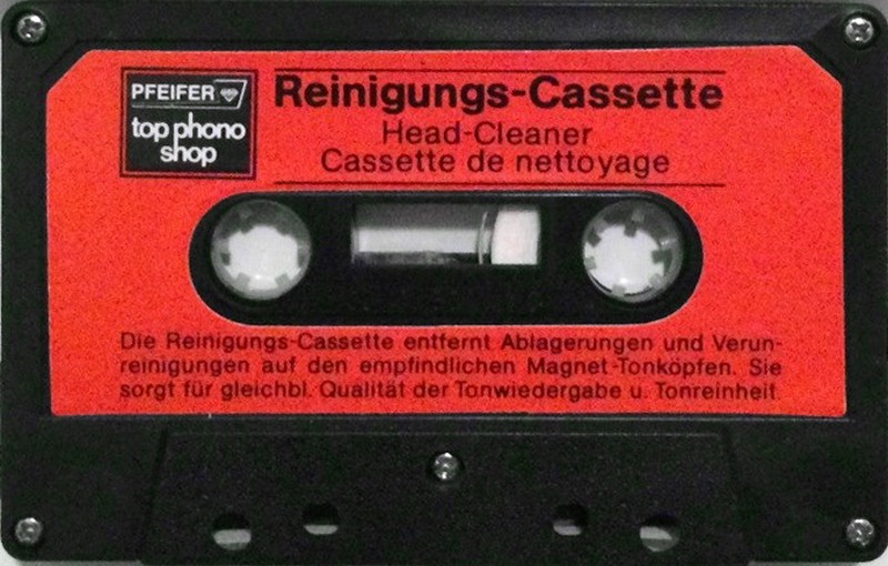 Compact Cassette Pfeifer Cleaning Cassette Europe