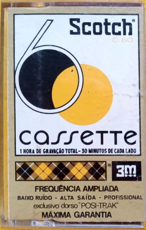 Compact Cassette Scotch 60 Type I Normal 1972 Brazil