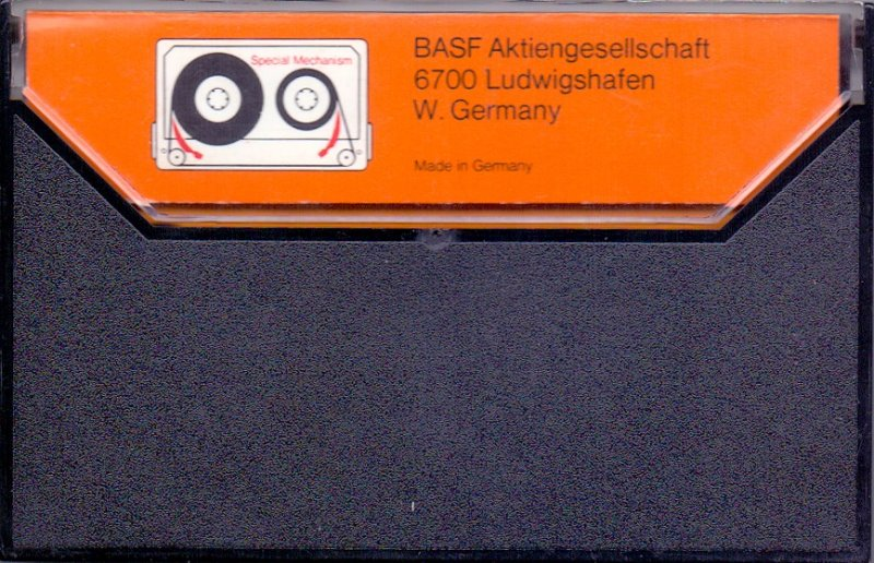 Compact Cassette BASF LH 60 Type I Normal 1976 Europe