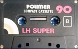 Compact Cassette Polimer LH Super 90 Type I Normal 1978 Hungary