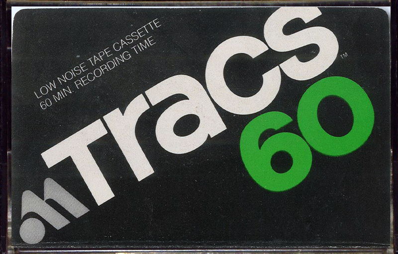 Compact Cassette Tracs 60 Type I Normal 1972 USA