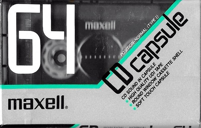 Compact Cassette: Maxell / Hitachi Maxell - CD Capsule 64