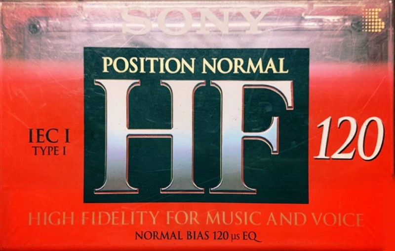 Compact Cassette Sony HF 120 Type I Normal 1996 Europe
