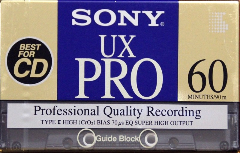 Compact Cassette: Sony  - UX-PRO 60