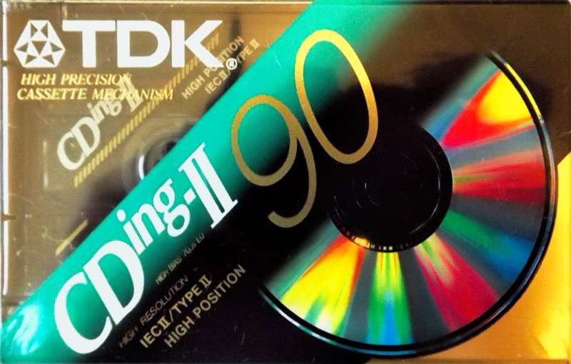 Compact Cassette: TDK  - CDing-II 90