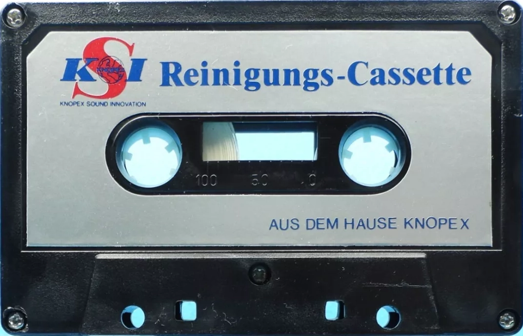 Compact Cassette KSI "Aus Dem Hause Knopex" Cleaning Cassette Germany