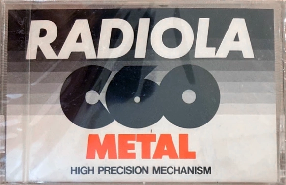 Compact Cassette Radiola Metal 60 Type IV Metal 1981 Europe