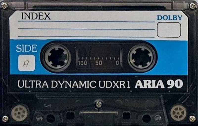 Compact Cassette Aria 90 "UDXR 1" Type I Normal 1979 Unknown Country