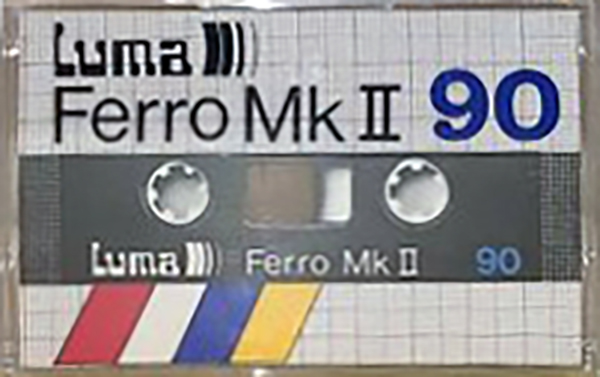 Compact Cassette Luma Ferro Mk II 90 Type I Normal 1982 Sweden
