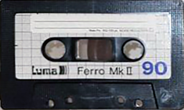 Compact Cassette Luma Ferro Mk II 90 Type I Normal 1982 Sweden