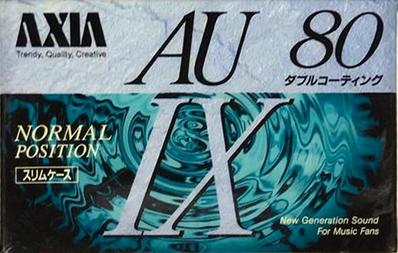 Compact Cassette: FUJI AXIA - AU-Ix 80