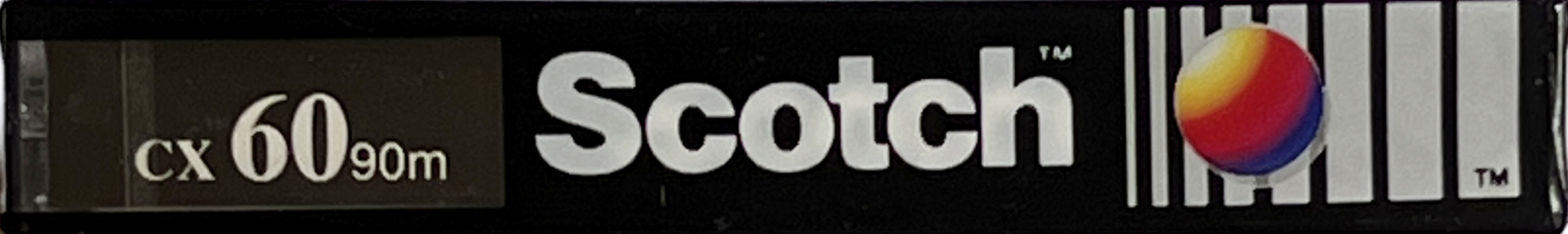 Compact Cassette Scotch CX 60 Type I Normal 1987 Europe, North America