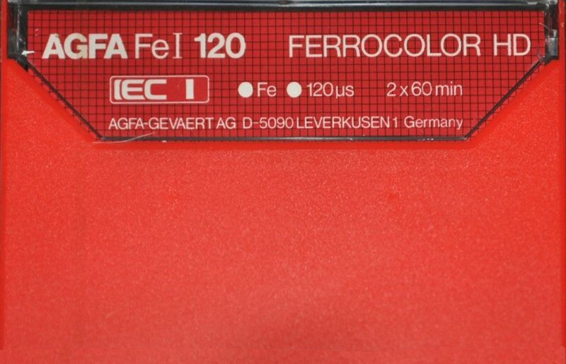 Compact Cassette: AGFA  - Ferrocolor HD 120