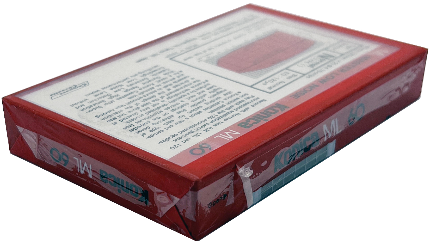 Compact Cassette Konica ML 60 Type I Normal 1984 USA