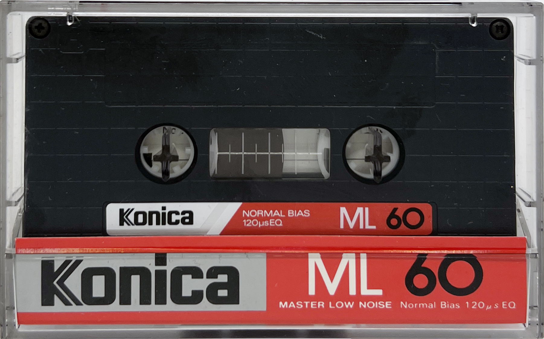 Compact Cassette Konica ML 60 Type I Normal 1984 USA