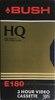 VHS, Video Home System Bush HQ 180 Type I Normal UK