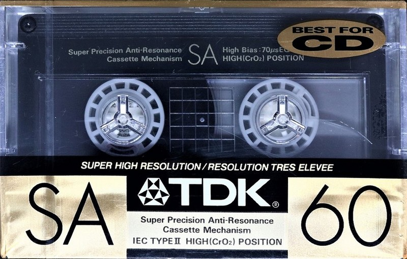 Compact Cassette: TDK  - SA 60