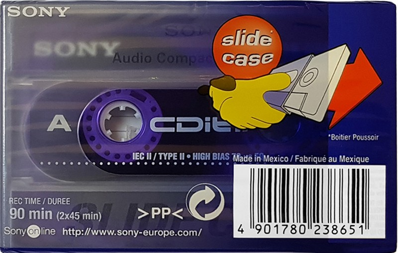 Compact Cassette: Sony  - CDit II 90