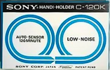 Compact Cassette Sony 120 "Handi-Holder K" Type I Normal 1975 USA