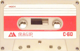 Compact Cassette Magir 60 Type I Normal Hong Kong
