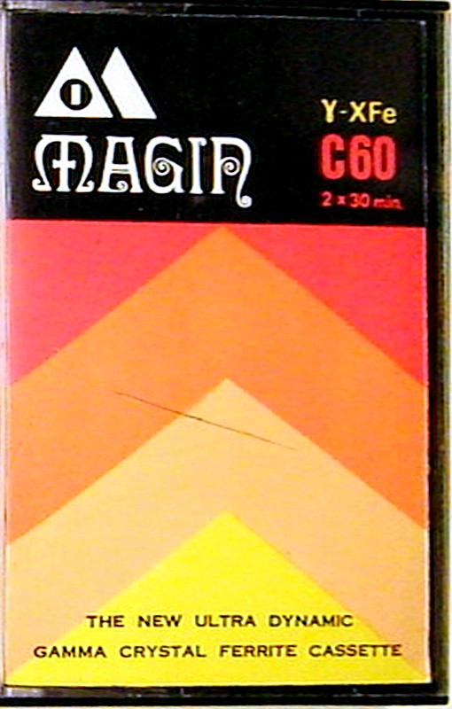 Compact Cassette Magir 60 Type I Normal Hong Kong